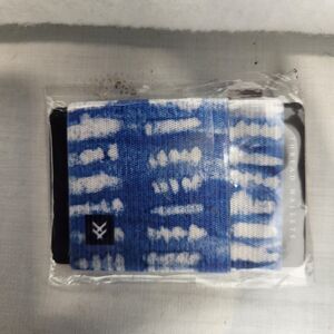 Thread Wallet Ultra Slim Card Holder Wallet - Slim Wallet Multicolor Blue/White